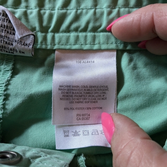 Columbia Medium‎ Sea Green Quick Dry Athletic Hiking Swim Shorts - Picture 7 of 7